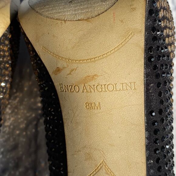 Enzo Angiolini Studded Jeweled Sparkly Pumps 8.5 - Picture 9 of 9